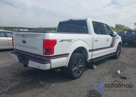 2018 Ford F-150 Lariat z USA, uszkodzony, nr VIN 1FTEW1E5XJFC91006